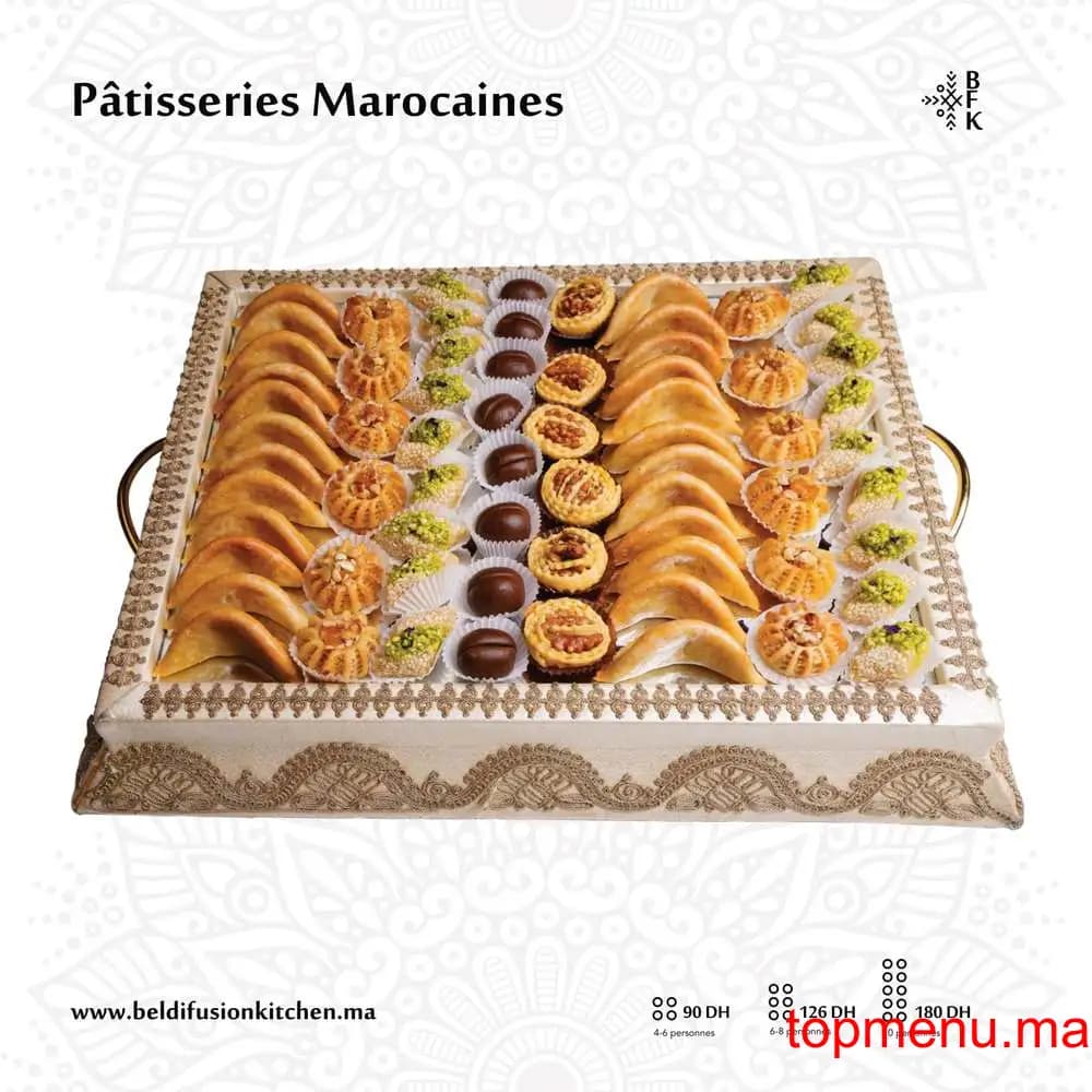 Restaurant Beldi Fusion Kitchen Traiteur menu page 24 Beldi Fusion Kitchen Traiteur menu page 24