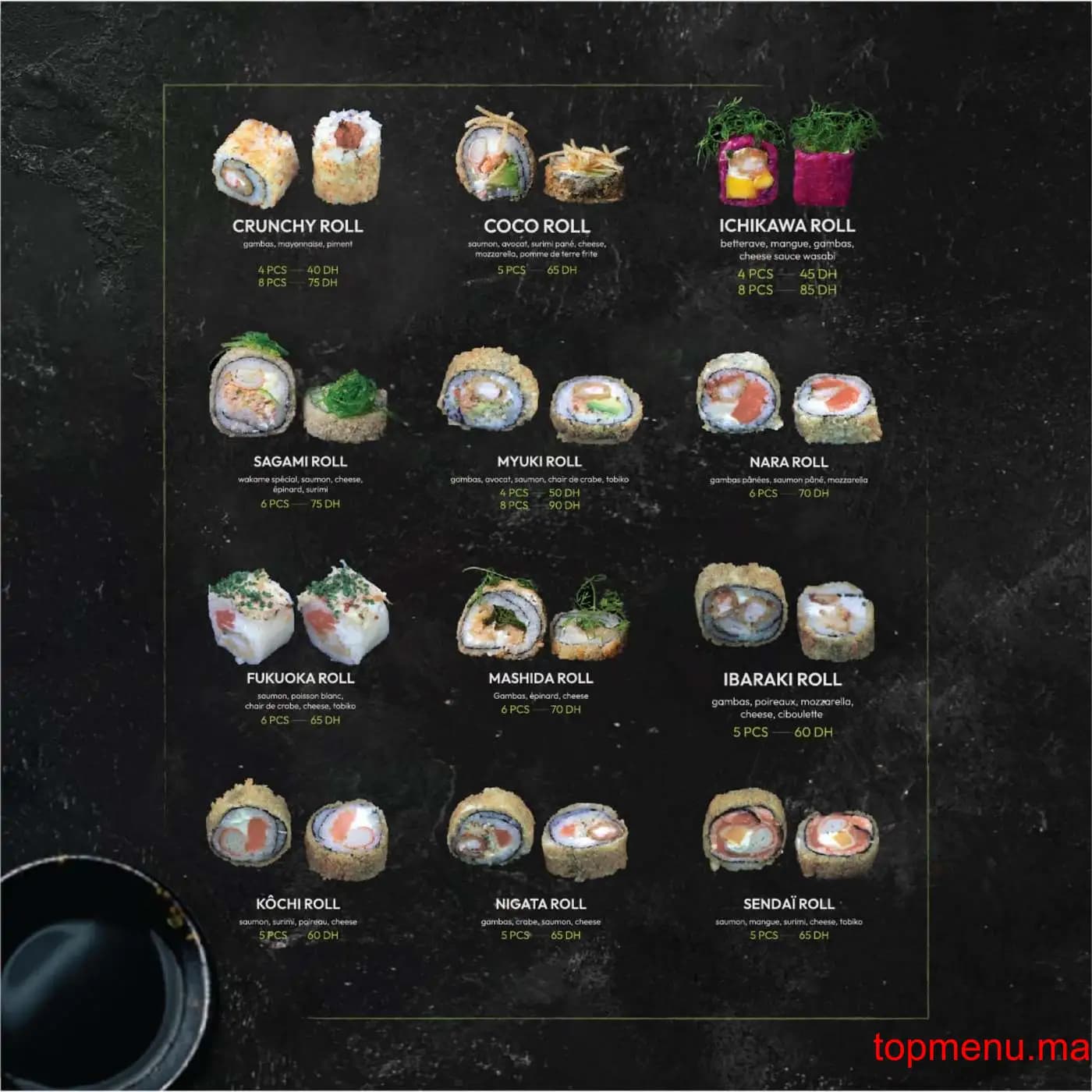 Restaurant Sushi Store by Katsura – Harti menu page 9 Sushi Store by Katsura – Harti menu page 9