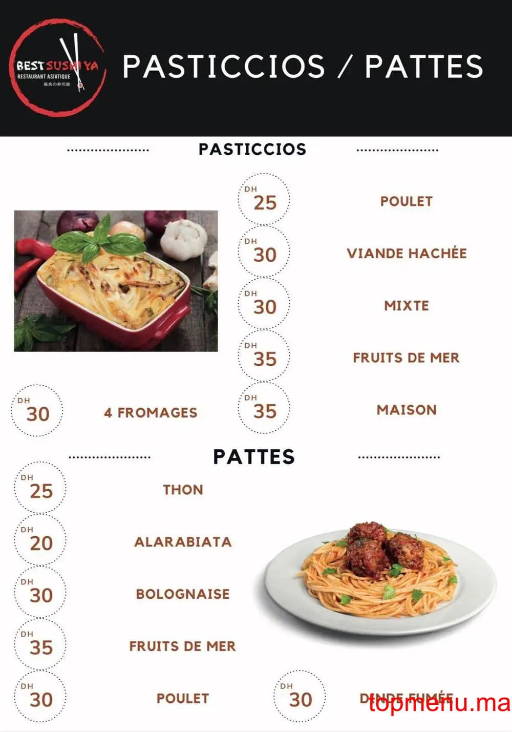 Restaurant Best Sushi Ya menu page 7 Best Sushi Ya menu page 7