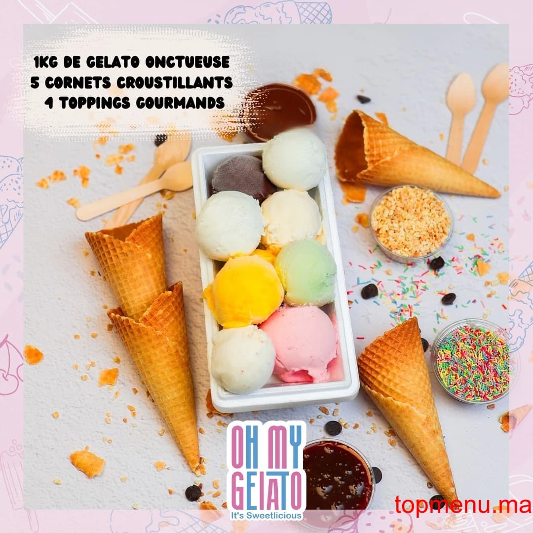 Restaurant Oh My Gelato menu page 2 Oh My Gelato menu page 2