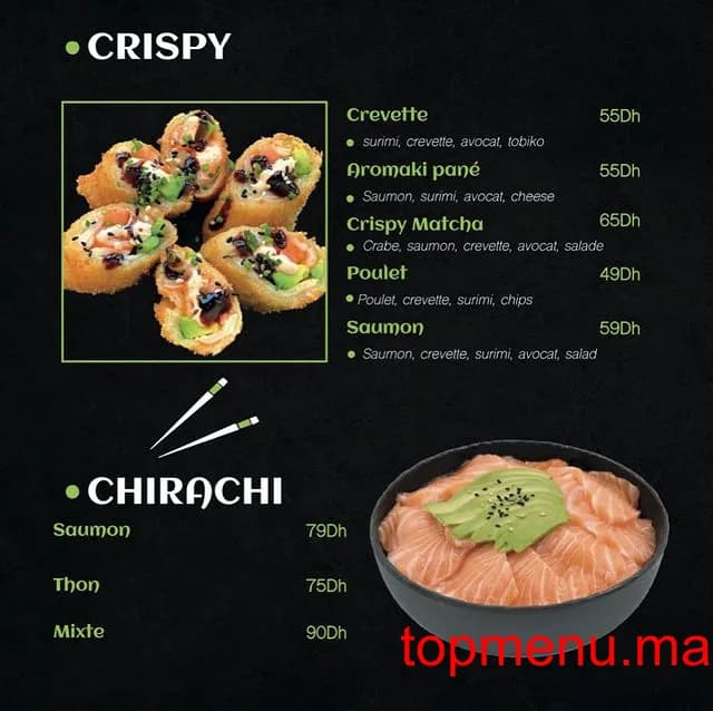 مطعم matcha marrakech قائمة الطعام page 1 matcha marrakech قائمة الطعام page 1