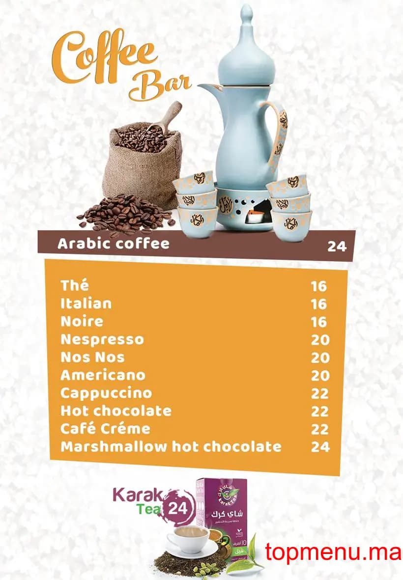 Restaurant Juice bar menu page 7 Juice bar menu page 7