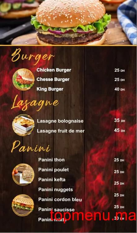 Restaurant Restaurants Jannat Daoudiate menu page 3 Restaurants Jannat Daoudiate menu page 3