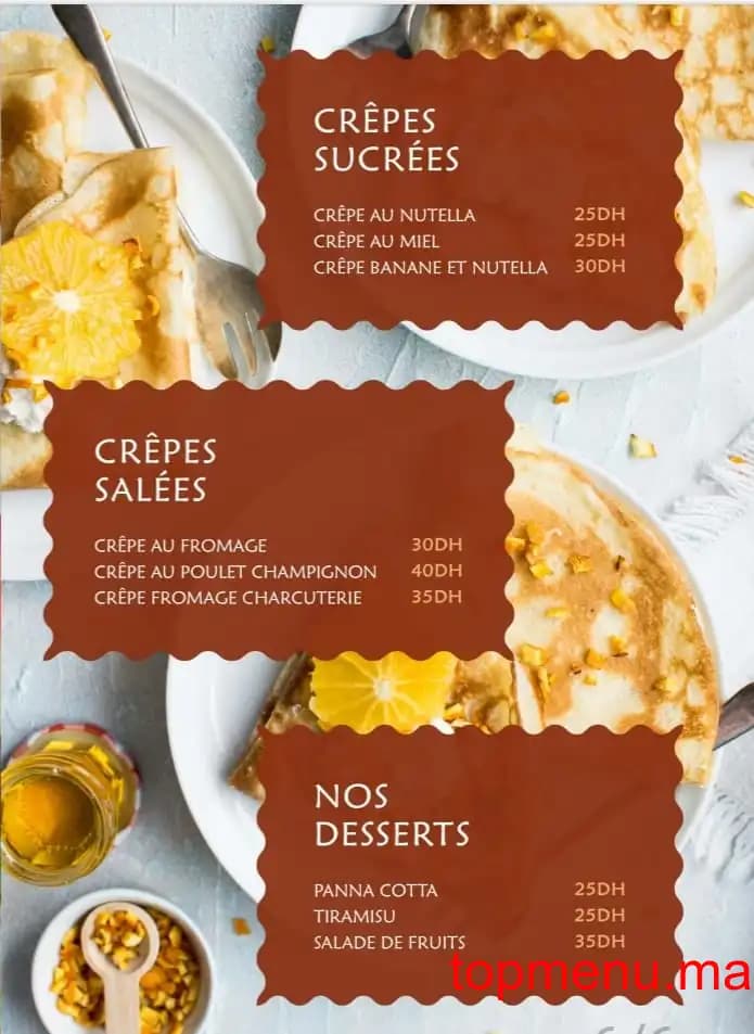 Restaurant Le coin menu page 9 Le coin menu page 9