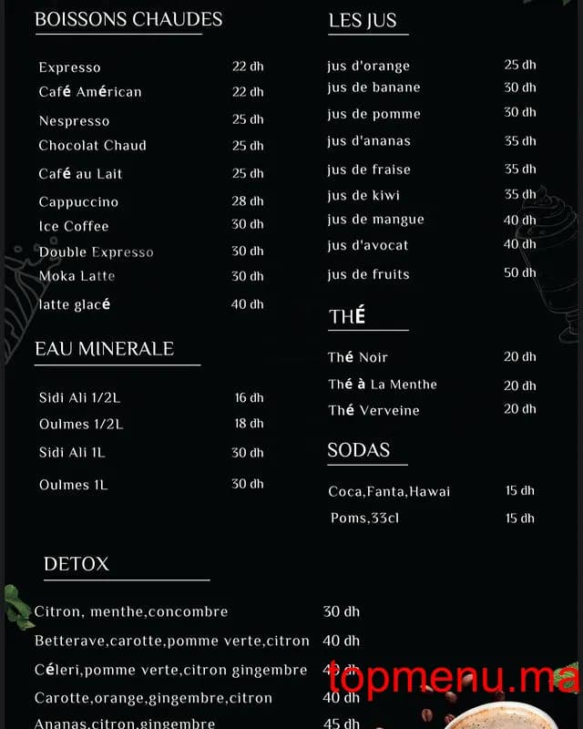 Restaurant le troca menu page 1 le troca menu page 1