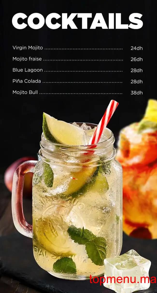 Restaurant Café Amarillo menu page 7 Café Amarillo menu page 7