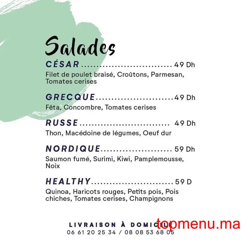 Restaurant BangBang menu page 4 BangBang menu page 4