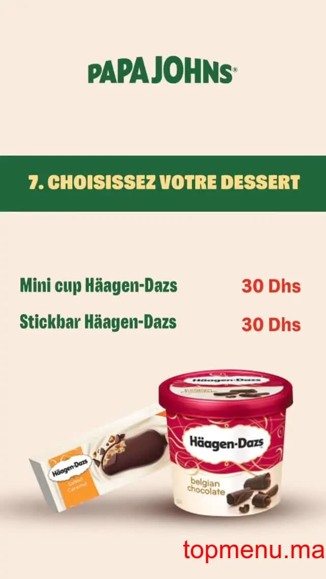 مطعم Papa Johns Menara Mall قائمة الطعام page 10 Papa Johns Menara Mall قائمة الطعام page 10