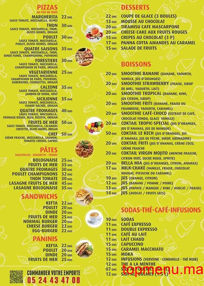 Restaurant Friti menu page 2 Friti menu page 2