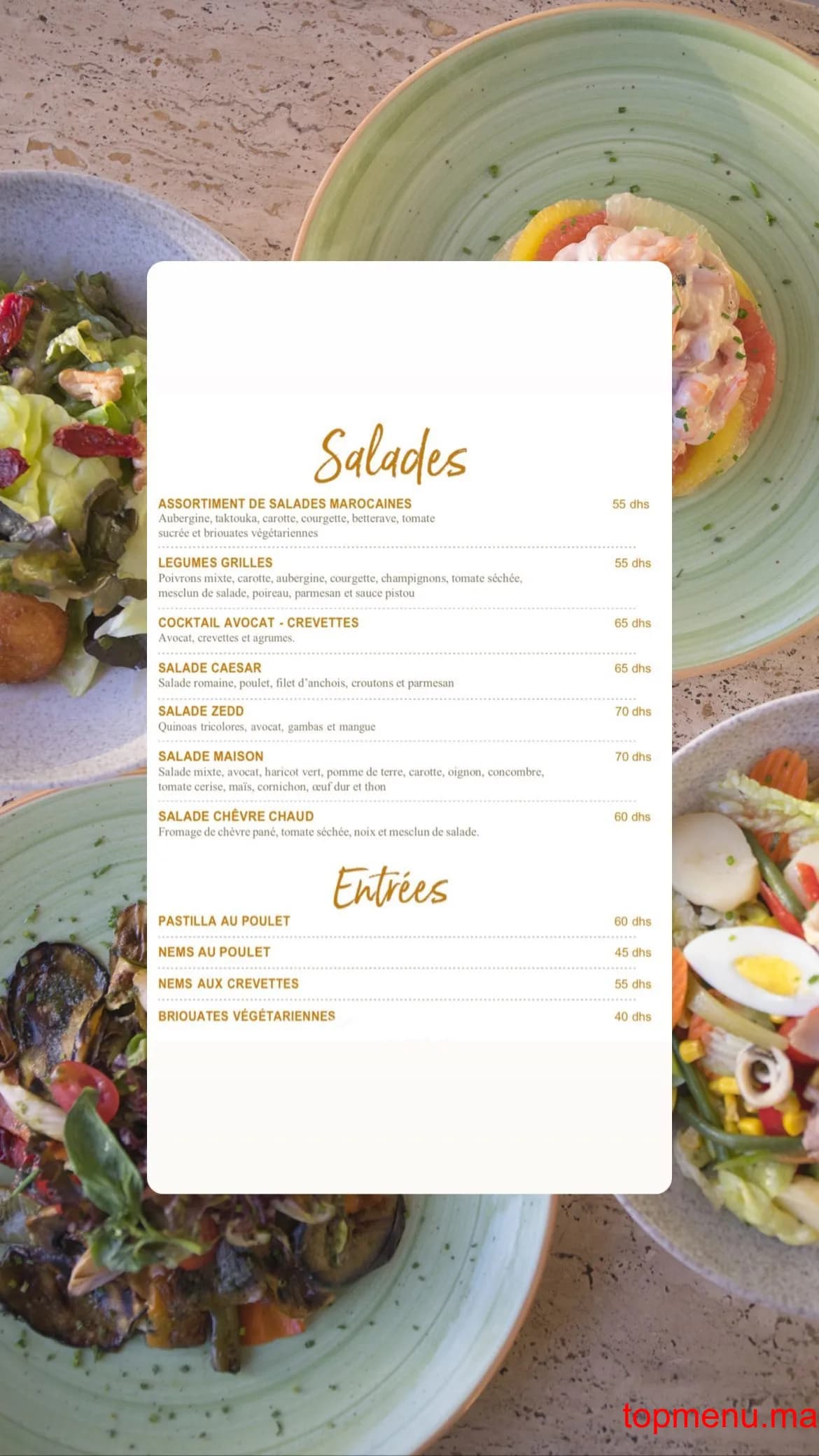 مطعم Zedd قائمة الطعام page 5 Zedd قائمة الطعام page 5