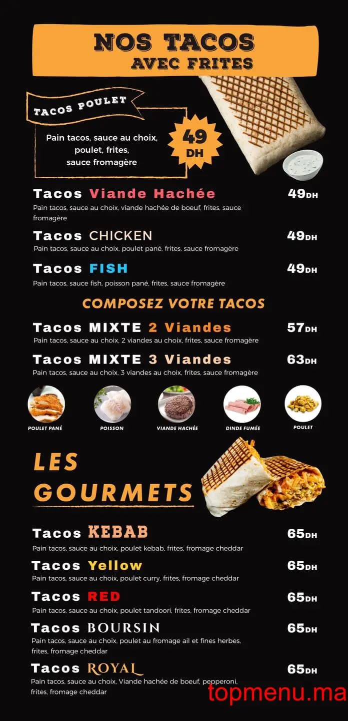 Restaurant So Fast menu page 4 So Fast menu page 4