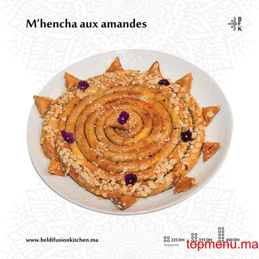 Restaurant Beldi Fusion Kitchen Traiteur menu page 23 Beldi Fusion Kitchen Traiteur menu page 23