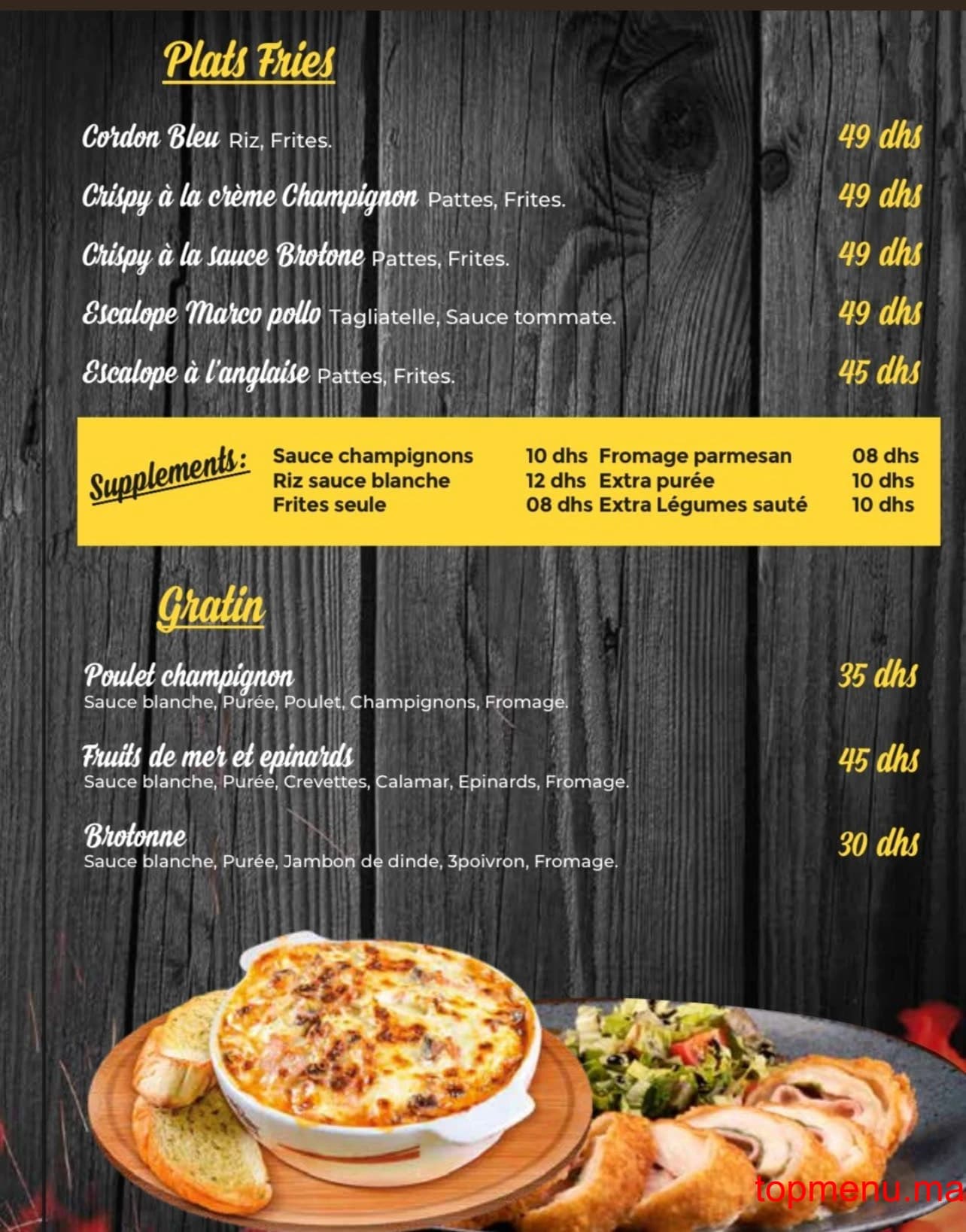 Restaurant 25Food corner menu page 2 25Food corner menu page 2
