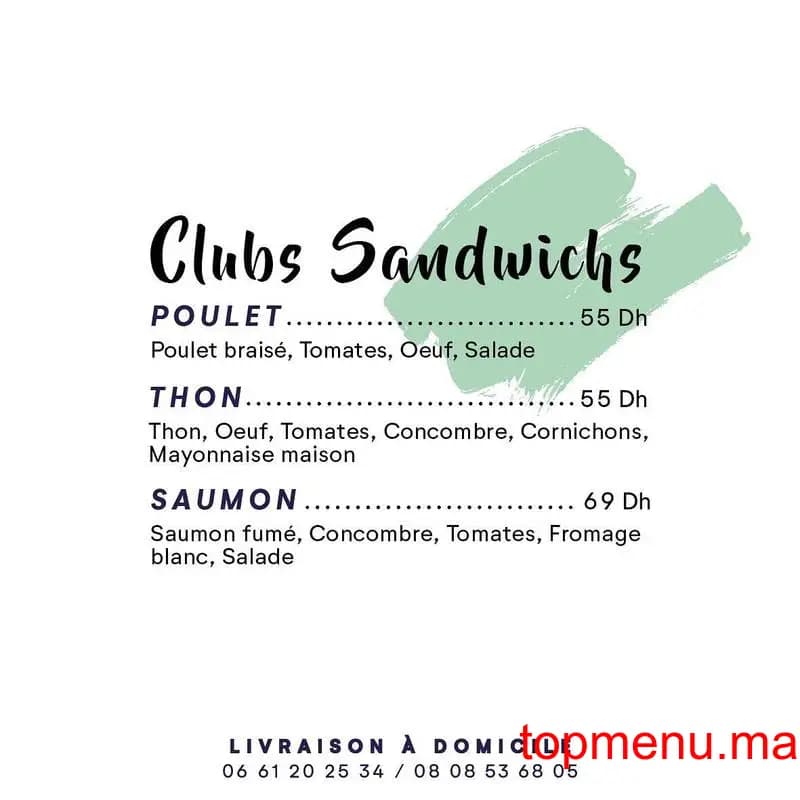 Restaurant BangBang menu page 5 BangBang menu page 5