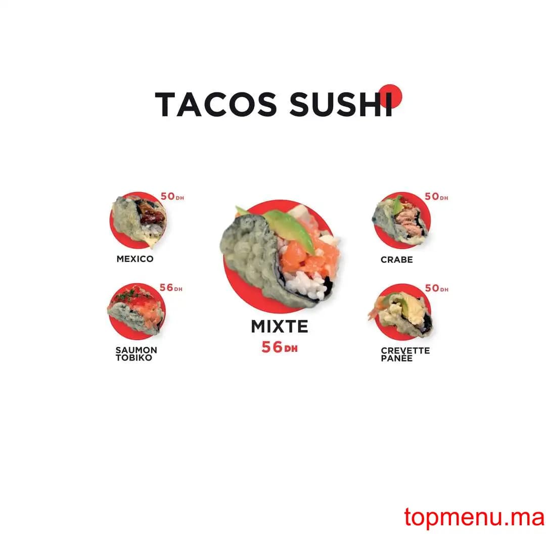 Restaurant Yoka Sushi menu page 18 Yoka Sushi menu page 18