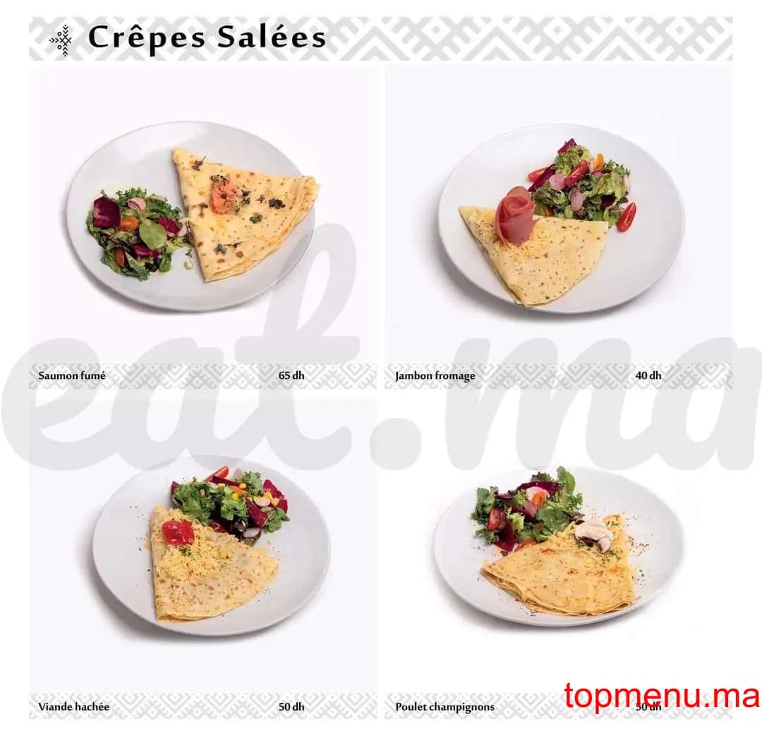 Restaurant Beldi Fusion Kitchen menu page 41 Beldi Fusion Kitchen menu page 41