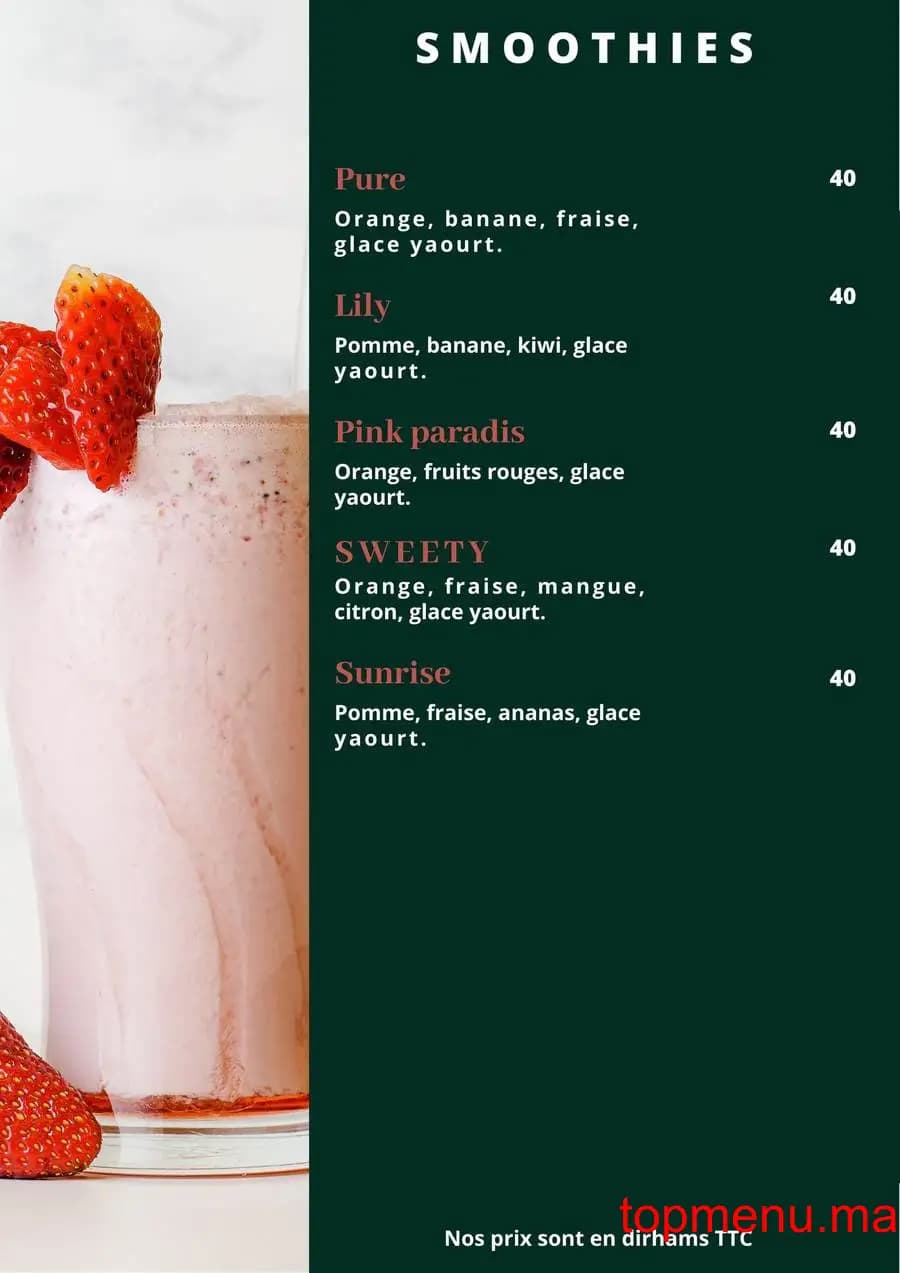 مطعم Las Terrazas de Andalucia قائمة الطعام page 25 Las Terrazas de Andalucia قائمة الطعام page 25