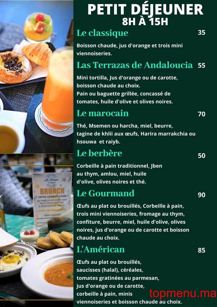 مطعم Las Terrazas de Andalucia قائمة الطعام page 3 Las Terrazas de Andalucia قائمة الطعام page 3