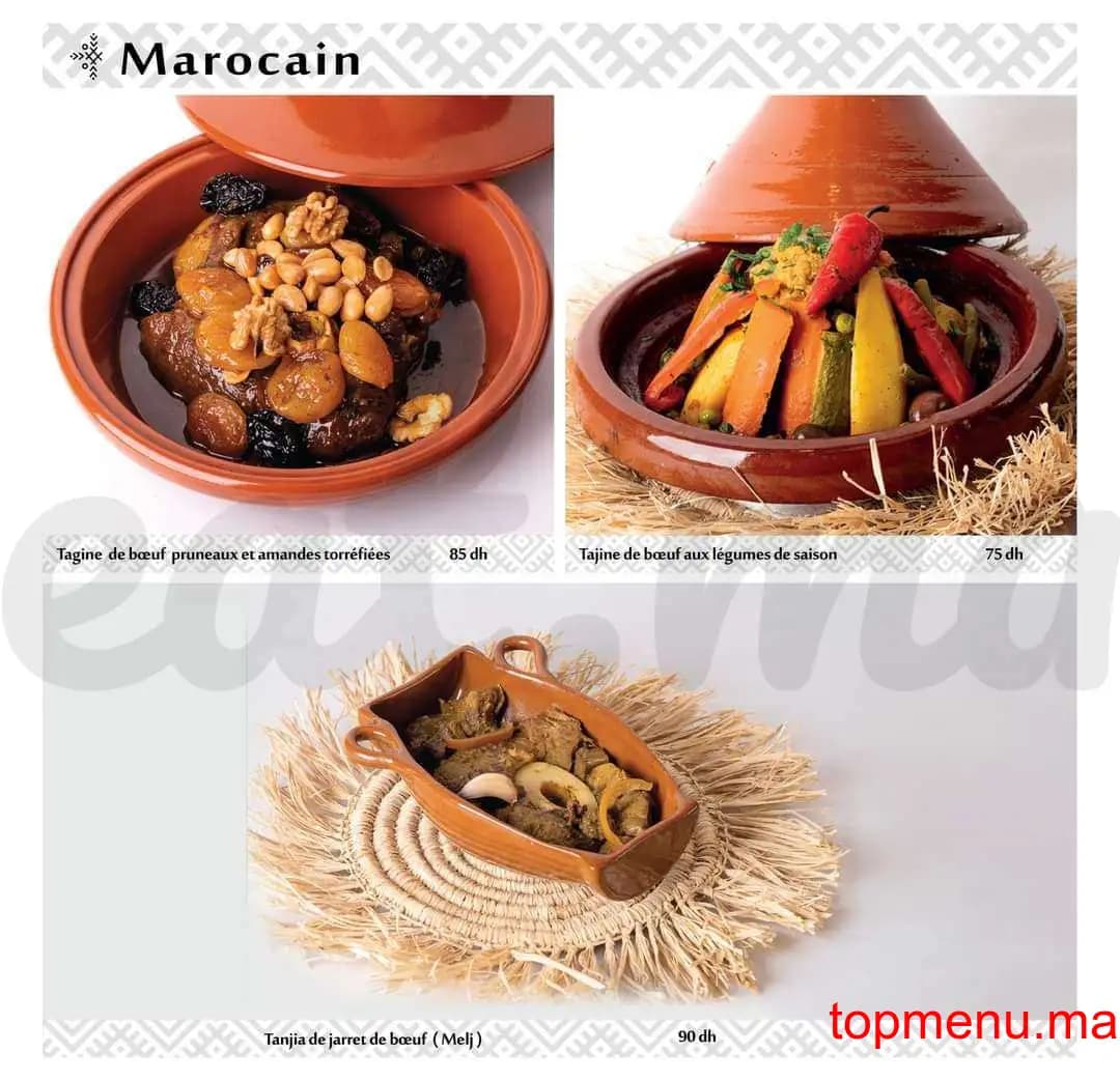 Restaurant Beldi Fusion Kitchen menu page 24 Beldi Fusion Kitchen menu page 24