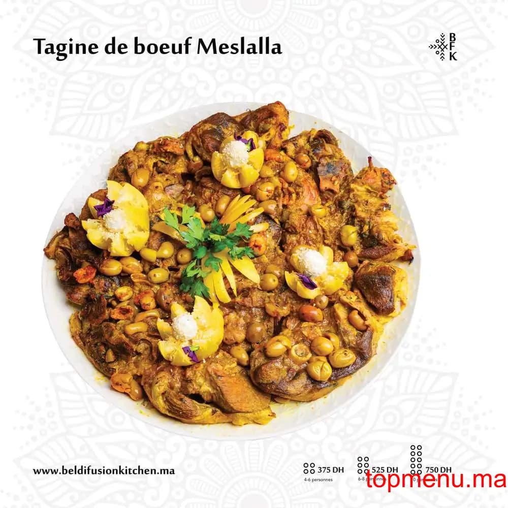 Restaurant Beldi Fusion Kitchen Traiteur menu page 14 Beldi Fusion Kitchen Traiteur menu page 14