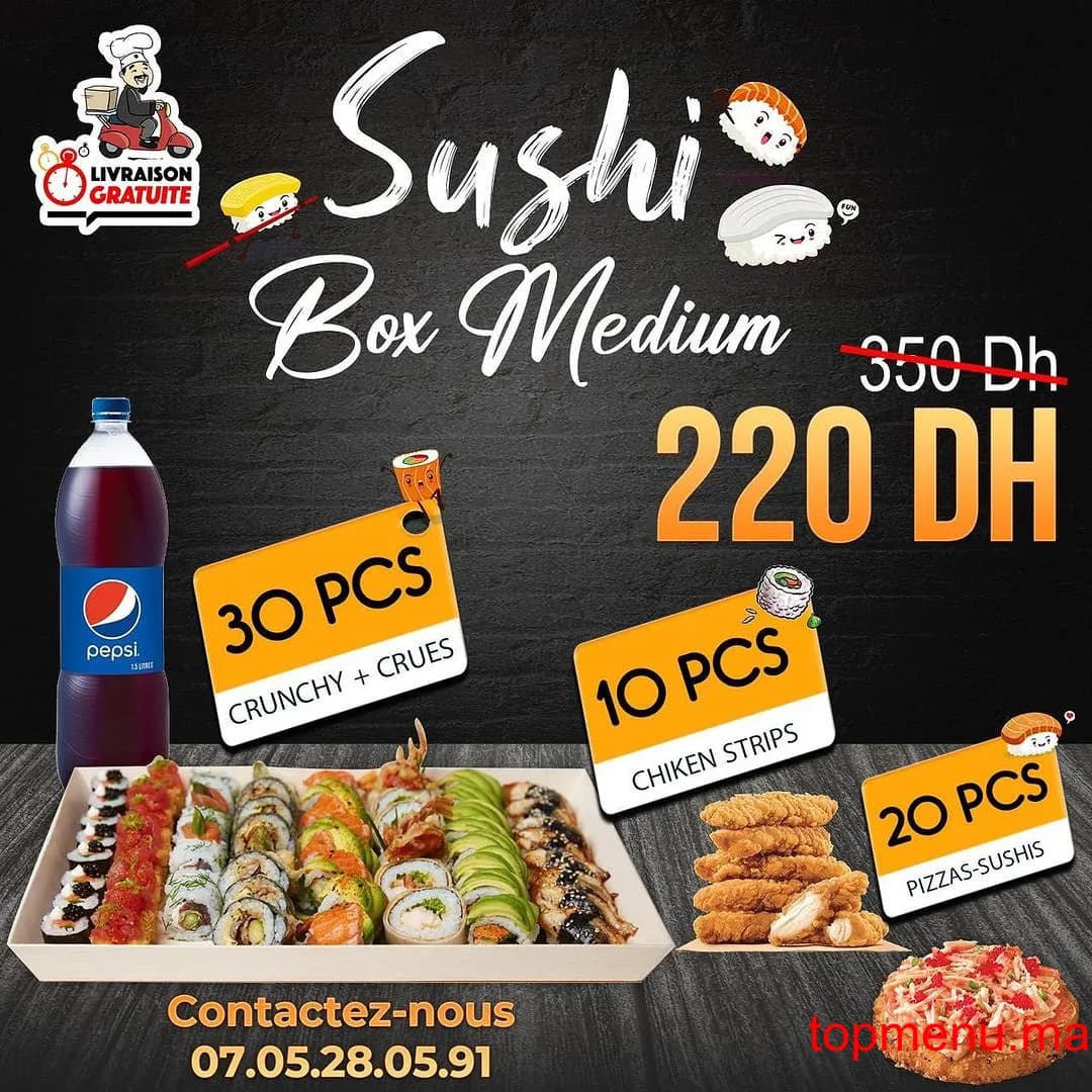 Restaurant Top Sushi menu page 4 Top Sushi menu page 4