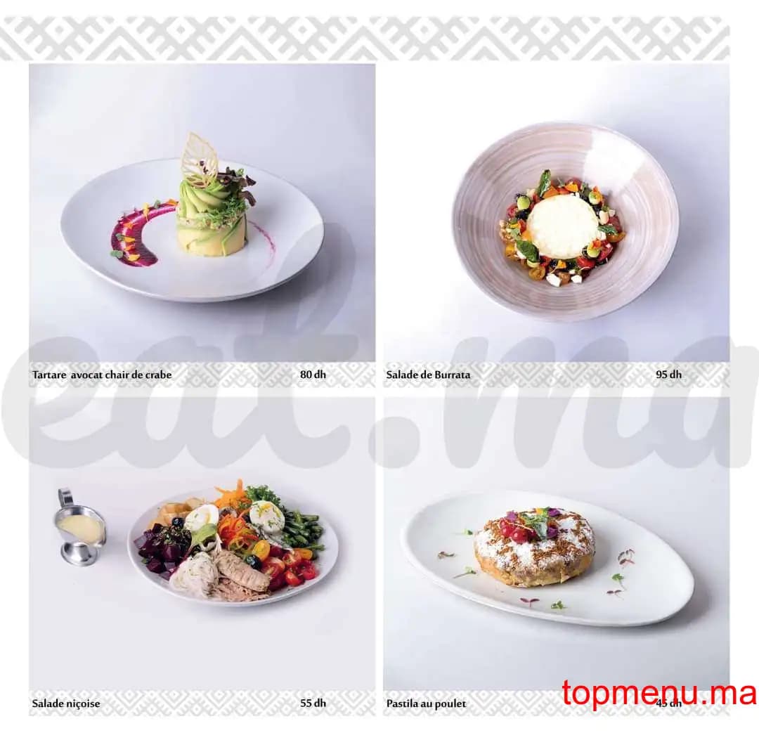 Restaurant Beldi Fusion Kitchen menu page 20 Beldi Fusion Kitchen menu page 20