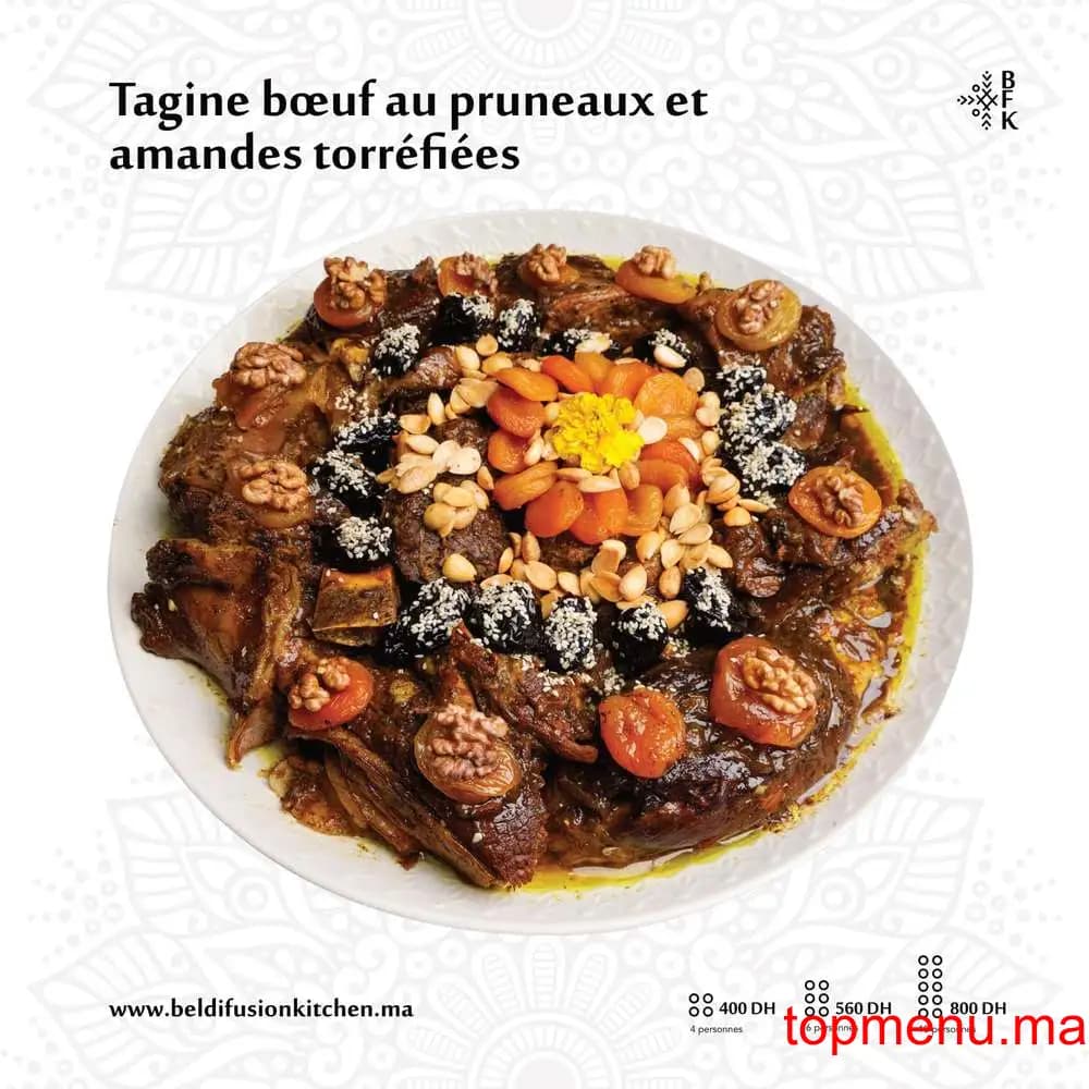 Restaurant Beldi Fusion Kitchen Traiteur menu page 15 Beldi Fusion Kitchen Traiteur menu page 15