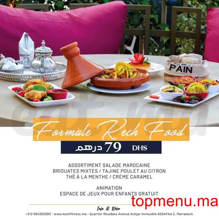 Restaurant Kech Food menu page 2 Kech Food menu page 2