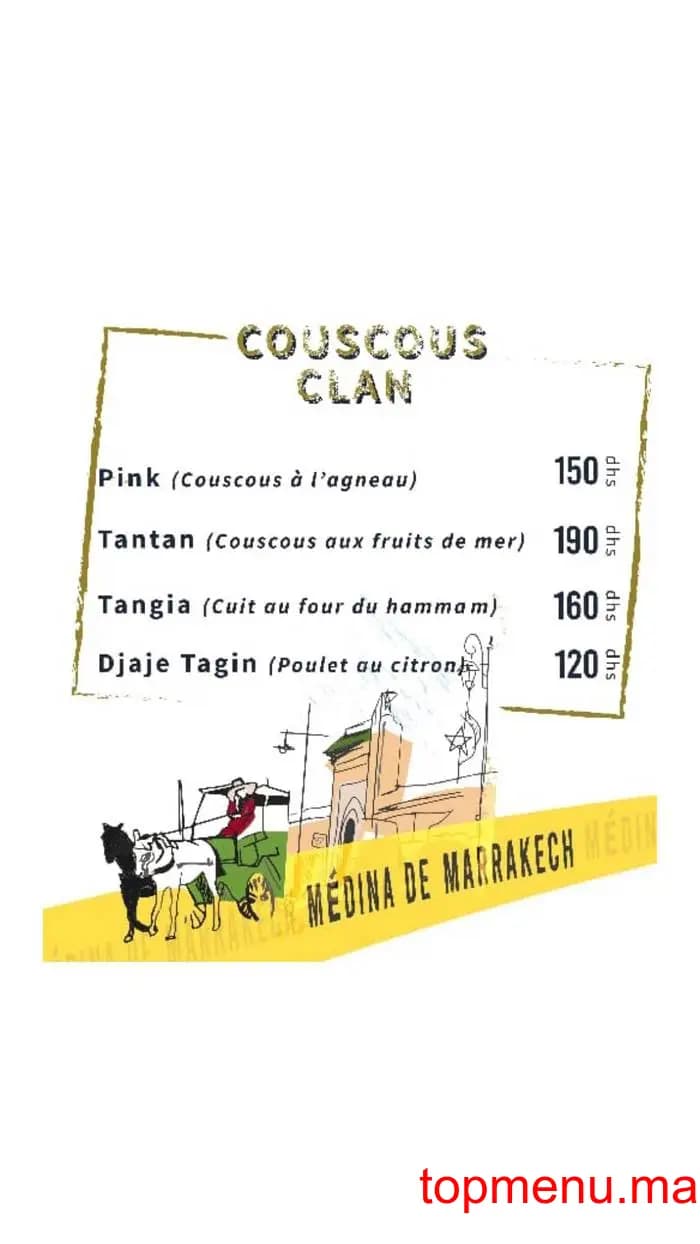 Restaurant Dardar Rooftop menu page 4 Dardar Rooftop menu page 4