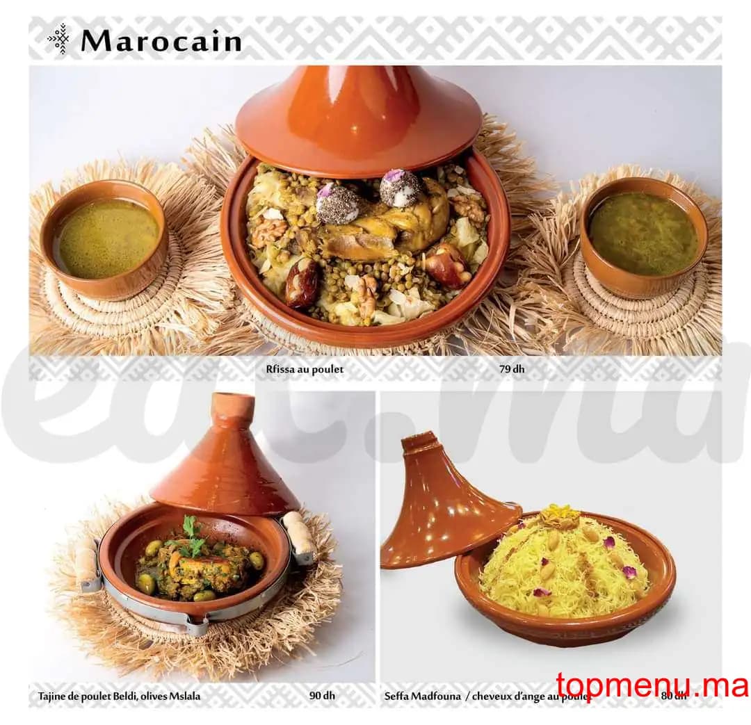 Restaurant Beldi Fusion Kitchen menu page 27 Beldi Fusion Kitchen menu page 27