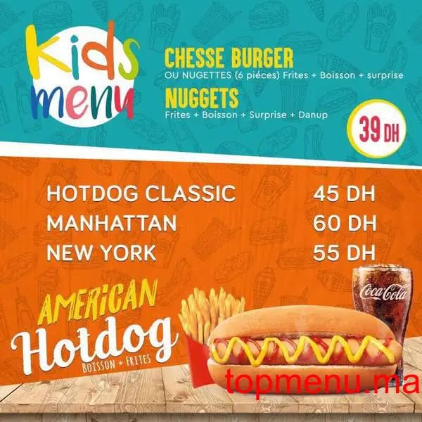 Restaurant Le Box Marrakech menu page 2 Le Box Marrakech menu page 2