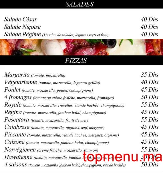 Restaurant Casa di Pizza menu page 2 Casa di Pizza menu page 2