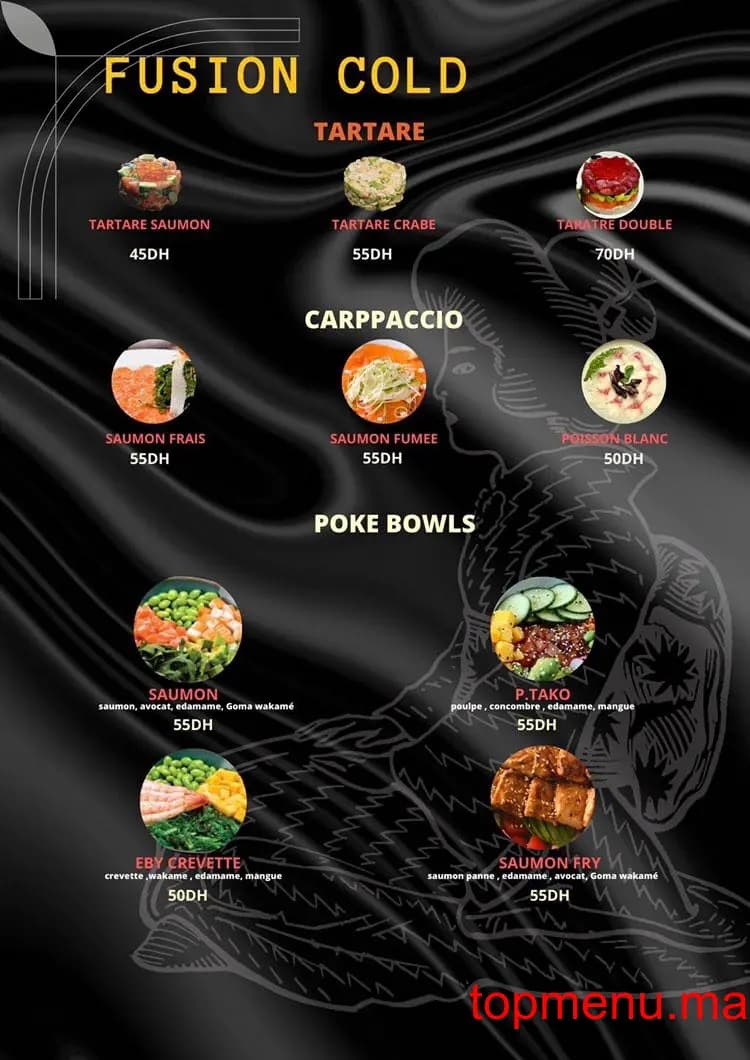 Restaurant IKURA SUSHI menu page 9 IKURA SUSHI menu page 9