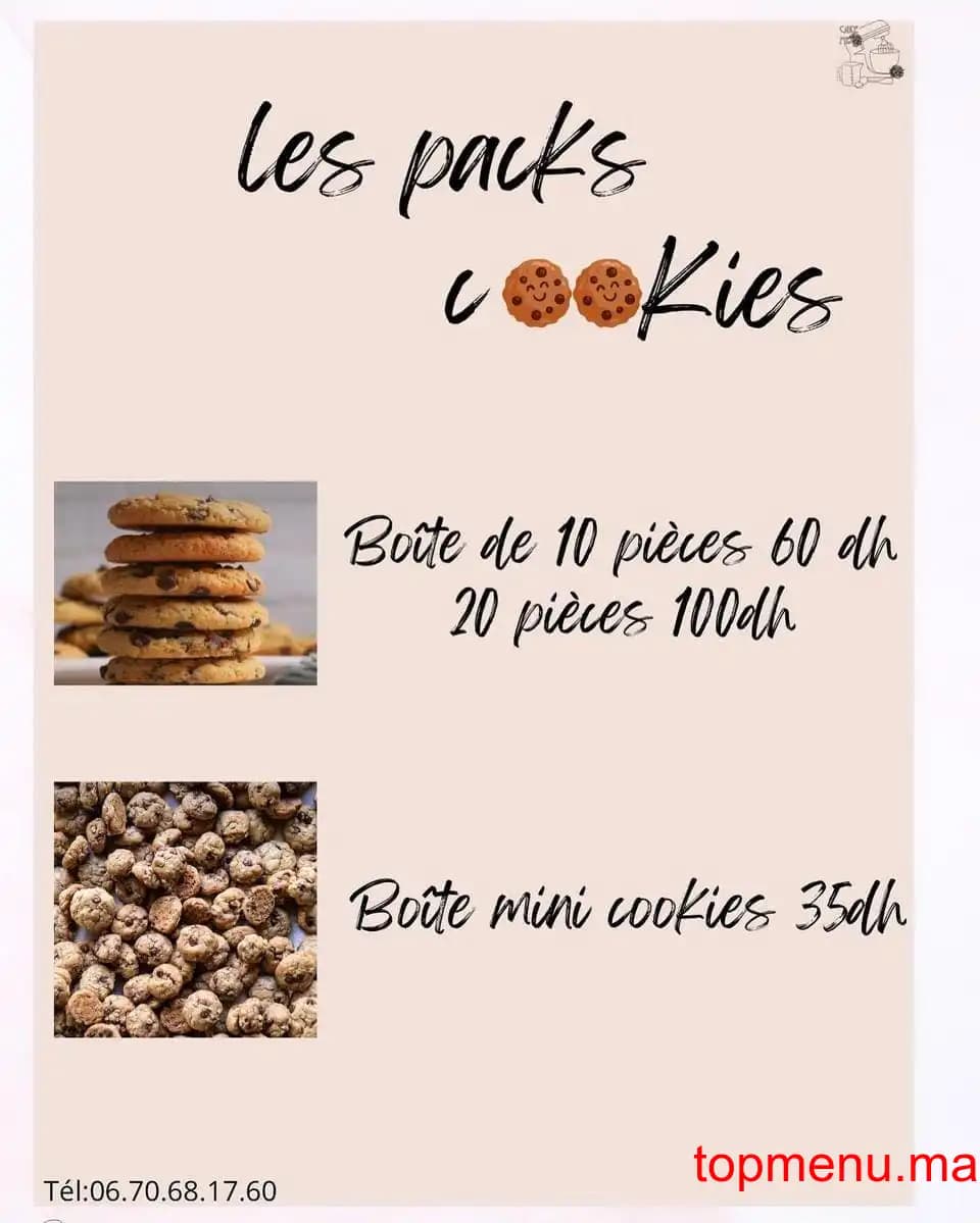 Restaurant Cake me menu page 4 Cake me menu page 4