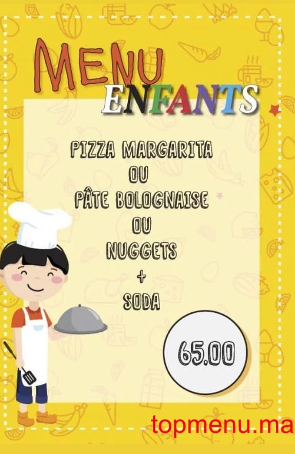 Restaurant 6ÈME CAFE menu page 9 6ÈME CAFE menu page 9