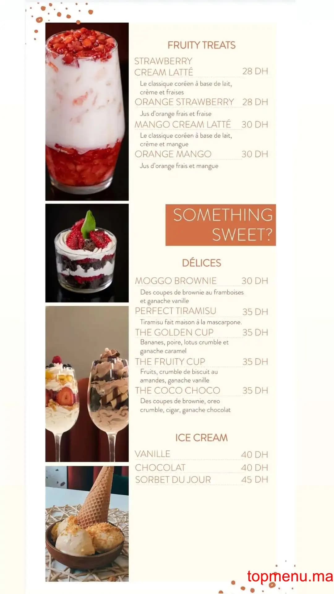 Restaurant Moggo menu page 3 Moggo menu page 3