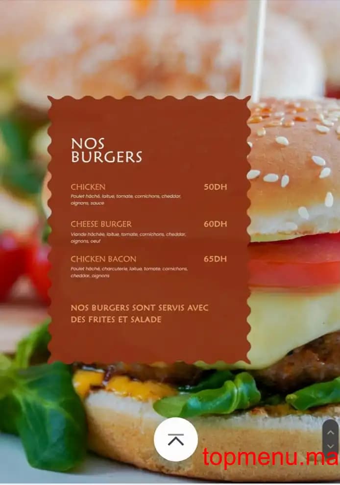 Restaurant Le coin menu page 5 Le coin menu page 5