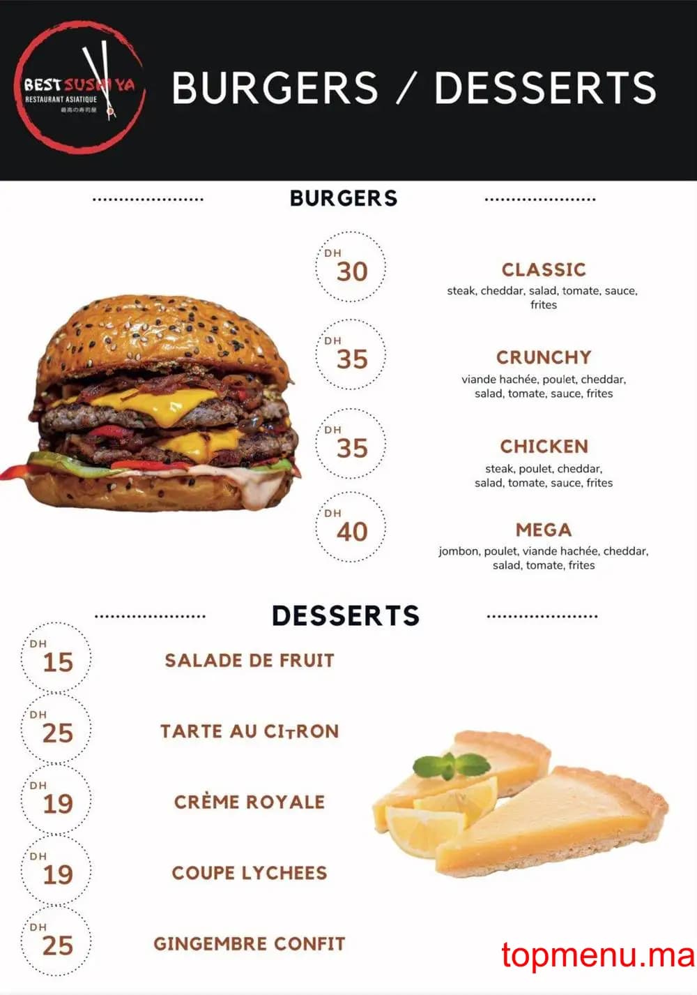 Restaurant Best Sushi Ya menu page 8 Best Sushi Ya menu page 8