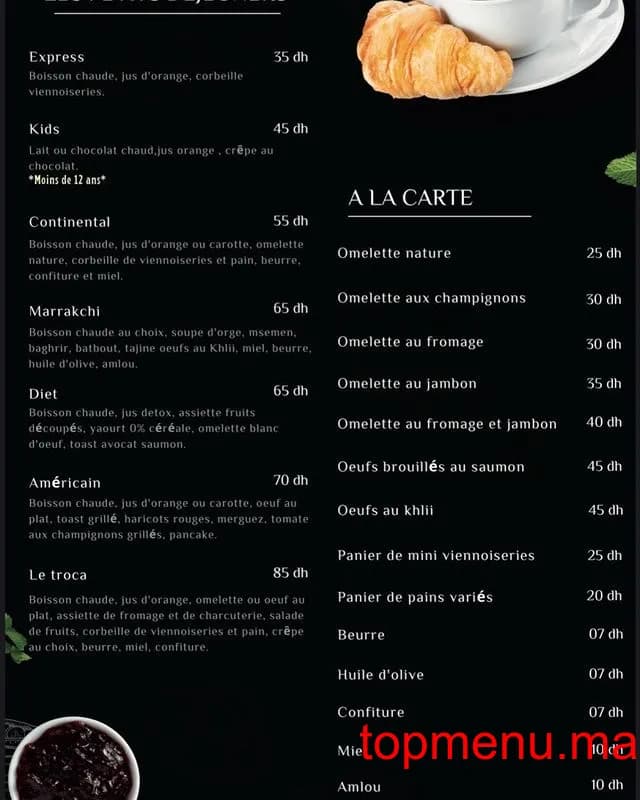 Restaurant le troca menu page 4 le troca menu page 4