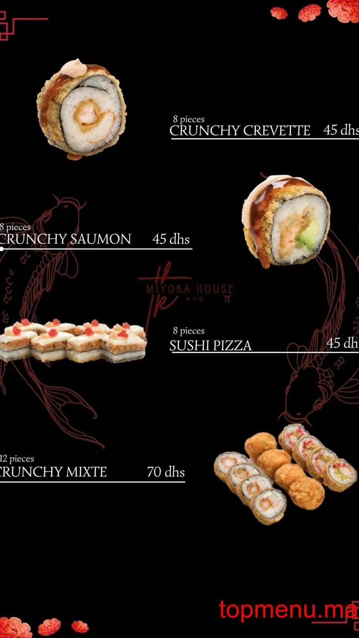 Restaurant MIYOKA LAB menu page 9 MIYOKA LAB menu page 9