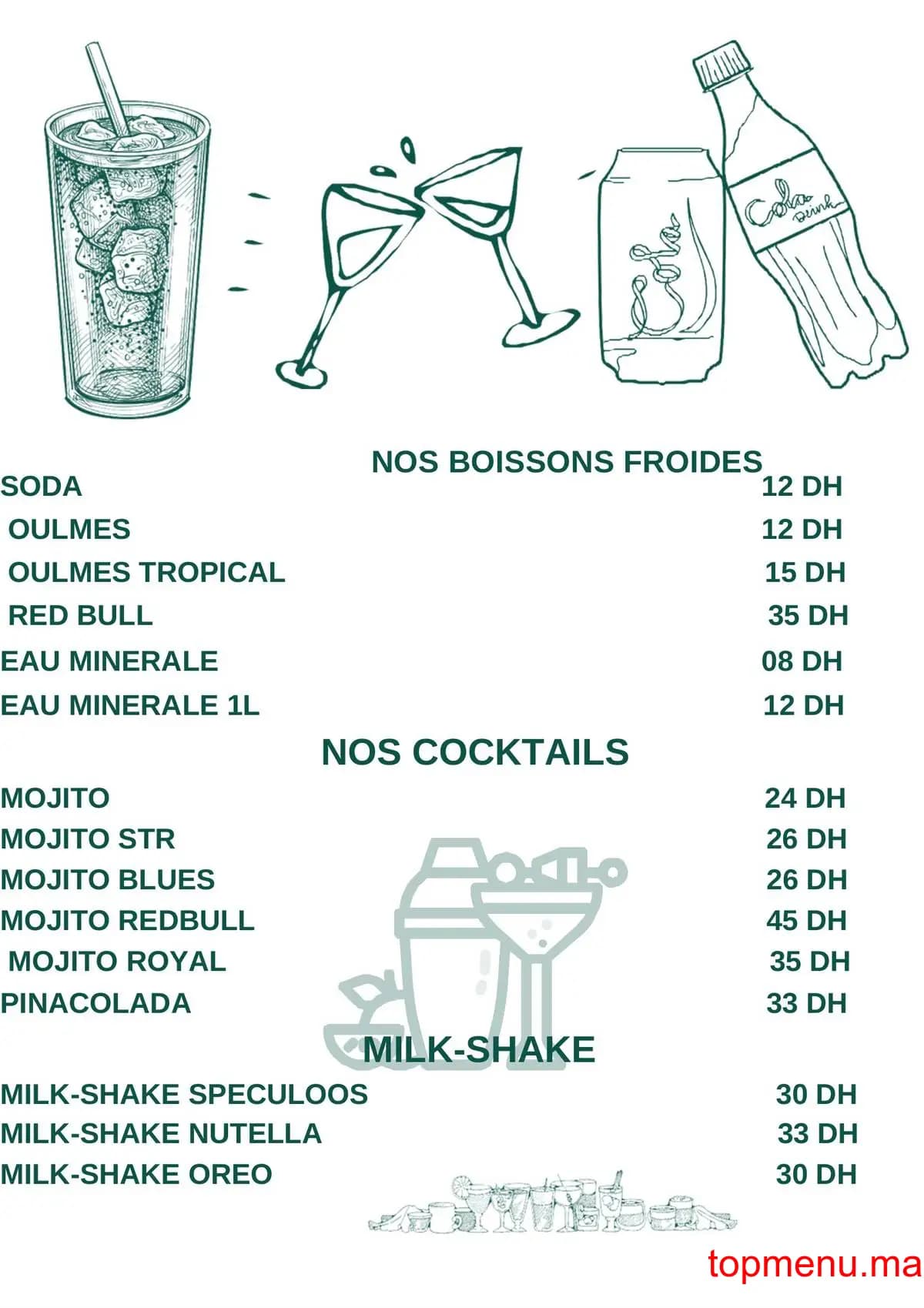 مطعم Café Restaurant BROADWAY قائمة الطعام page 3 Café Restaurant BROADWAY قائمة الطعام page 3