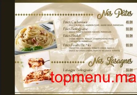 Restaurant Restaurant Café L’ASADO menu page 4 Restaurant Café L’ASADO menu page 4