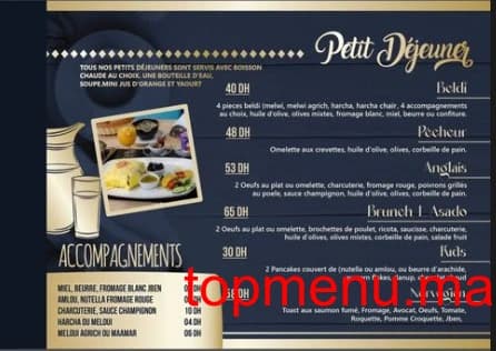 Restaurant Restaurant Café L’ASADO menu page 16 Restaurant Café L’ASADO menu page 16