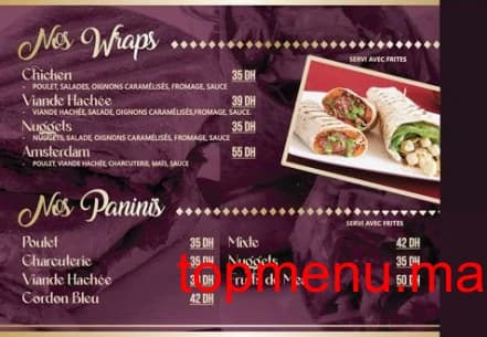 Restaurant Restaurant Café L’ASADO menu page 6 Restaurant Café L’ASADO menu page 6