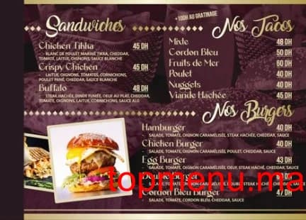 Restaurant Restaurant Café L’ASADO menu page 2 Restaurant Café L’ASADO menu page 2