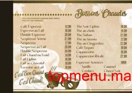 Restaurant Restaurant Café L’ASADO menu page 13 Restaurant Café L’ASADO menu page 13