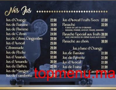 Restaurant Restaurant Café L’ASADO menu page 1 Restaurant Café L’ASADO menu page 1