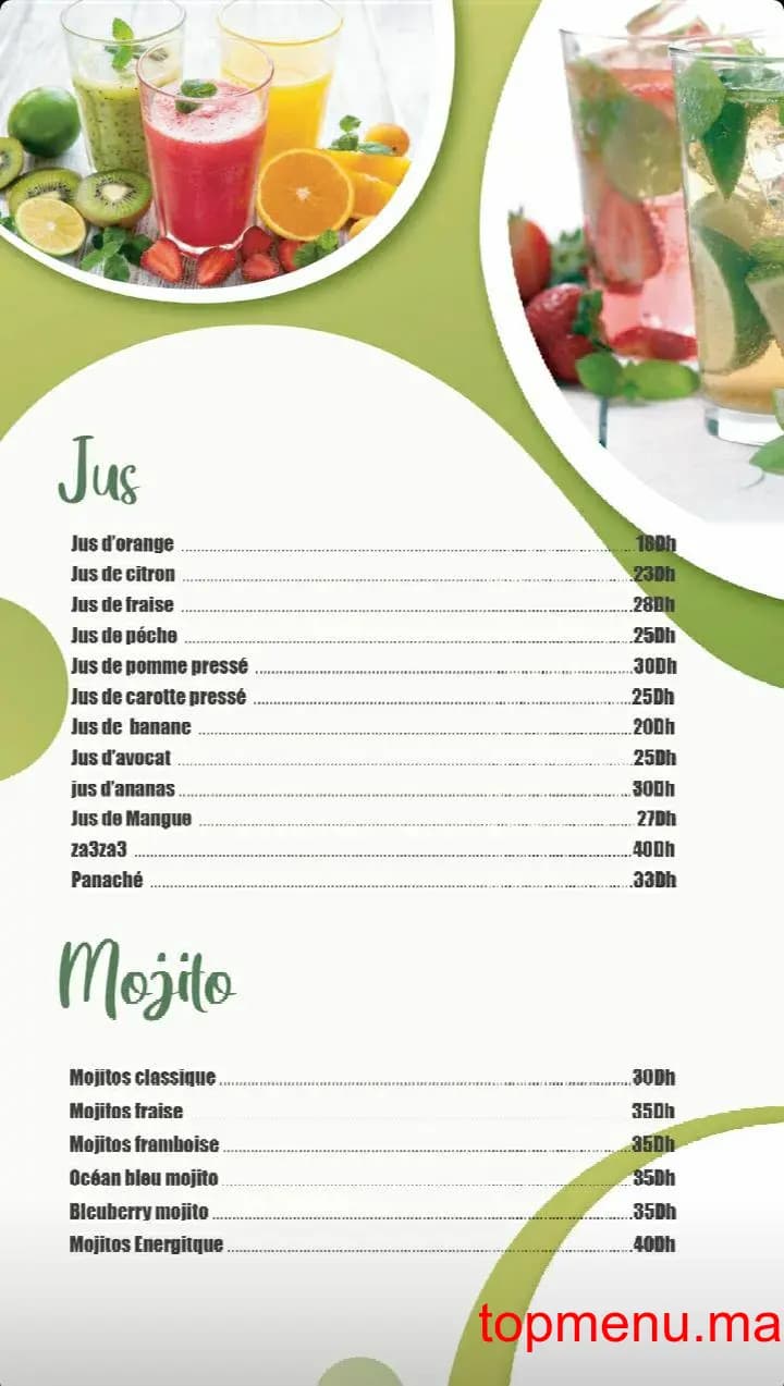 Restaurant La Villa del padre menu page 6 La Villa del padre menu page 6