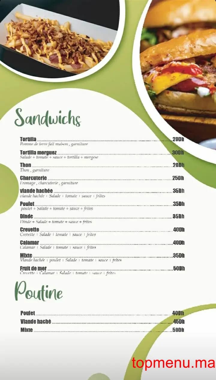 Restaurant La Villa del padre menu page 9 La Villa del padre menu page 9