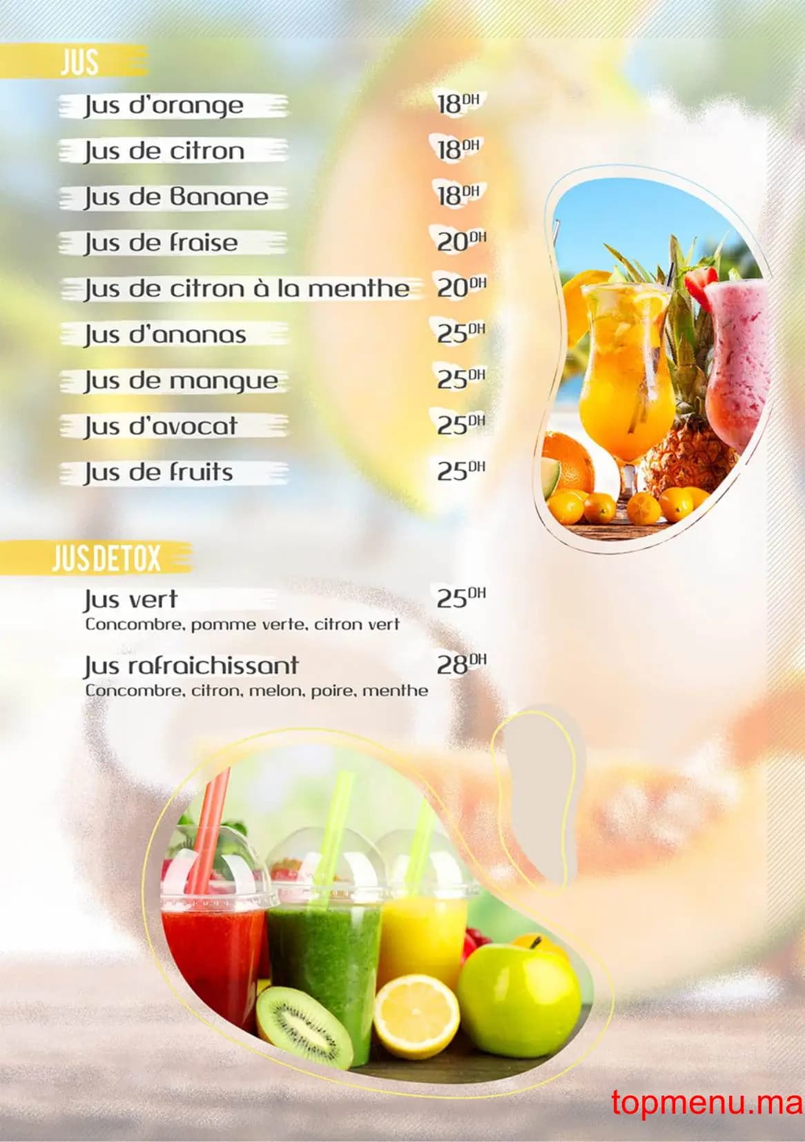 Restaurant Pallina Di Gelato menu page 7 Pallina Di Gelato menu page 7